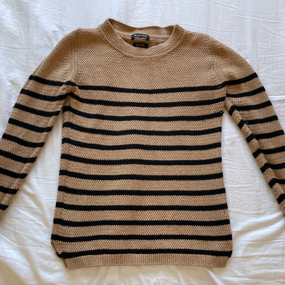 Massimo Dutti Cotton Wool Sweater